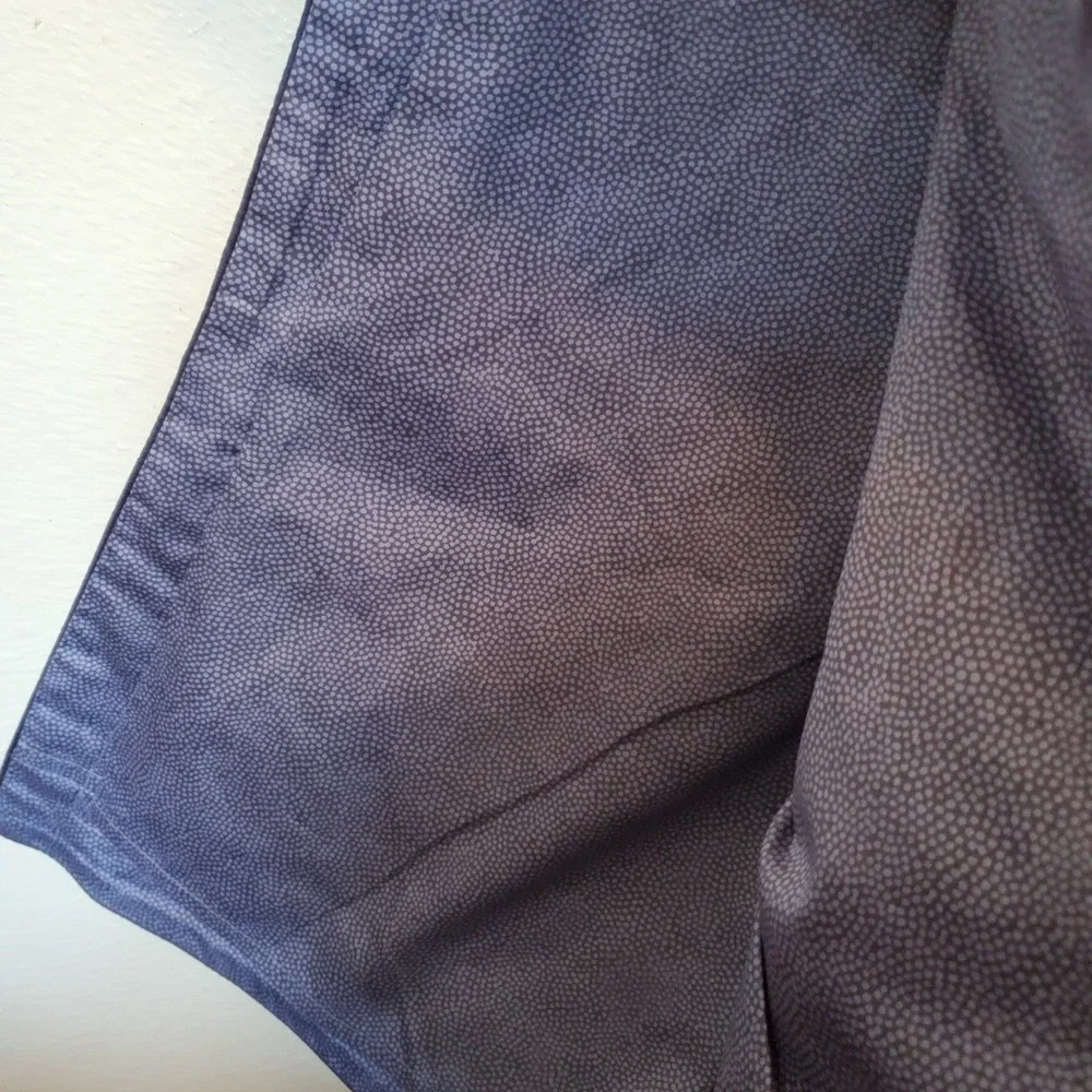 Anne de Solene Imaginaire Bleu Nuit Organic Cotton Sateen Pillowcase Set France